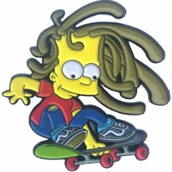 The Headspace Skate Or Die Bartman Pins