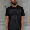 Rythmatix - VITALITY SHORT SLEEVE (BLACK ON BLACK) T-SHIRT Men