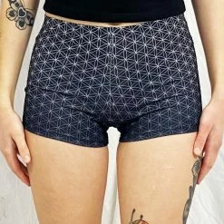 The Headspace Flower Of Life Booty Shorts
