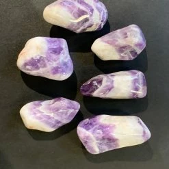 Chevron Amethyst (Tumbled Crystal)