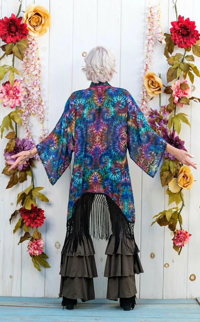 The Headspace Women Coral Swirl Tie Dye Kimono Warrior Within 4 The Headspace Women Coral Swirl Tie Dye Kimono Warrior Within