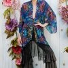 The Headspace Women Coral Swirl Tie Dye Kimono Warrior Within 2 The Headspace Women Coral Swirl Tie Dye Kimono Warrior Within
