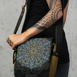 Seed Of Life - "Peyote" CrossBody Bag Men