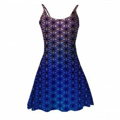 The Headspace PatternNerd - "FOL Purple / Blue Fade" - Dress - Limited Edition Of 111 Women