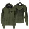First Earth - Asanoha Hoodie - Green Men