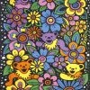 Tapestries Sunshine Joy - "3D Grateful Dead Flower Bears" - 60' X 90' TAPESTRY 2 Tapestries Sunshine Joy - "3D Grateful Dead Flower Bears" - 60' X 90' TAPESTRY