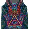 The Headspace Men John Speaker - Hamsa Hand - Tank Top - Limited Edition Of 111 1 The Headspace Men John Speaker - Hamsa Hand - Tank Top - Limited Edition Of 111