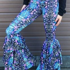 Warrior Within Cyan Liquid Light Pirate Pants