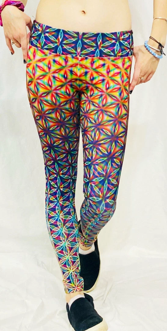 The Headspace PatternNerd - "Existence" - Active Leggings - Limited Edition Of 111 Women 3 The Headspace PatternNerd - "Existence" - Active Leggings - Limited Edition Of 111 Women