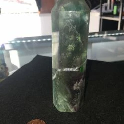 Crystal Fluorite Tower Generator (Smooth) - Large Crystal / Gemstone Clearance