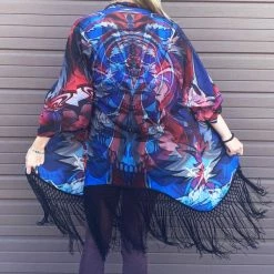 Warrior Within Women Stealie Singer Grateful Dead Kimono X Johnathan Singer