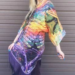 Warrior Within Johnathan Singer Kimono - "Isis/Ina May X Banjo Art"