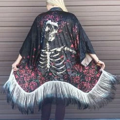 Warrior Within - Grateful Dead Kimono - Bertha In VELVET- Jammin Warrior Collective
