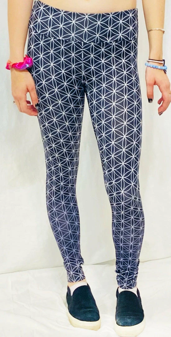 The Headspace Flower Of Life Active Leggings Women 3 The Headspace Flower Of Life Active Leggings Women