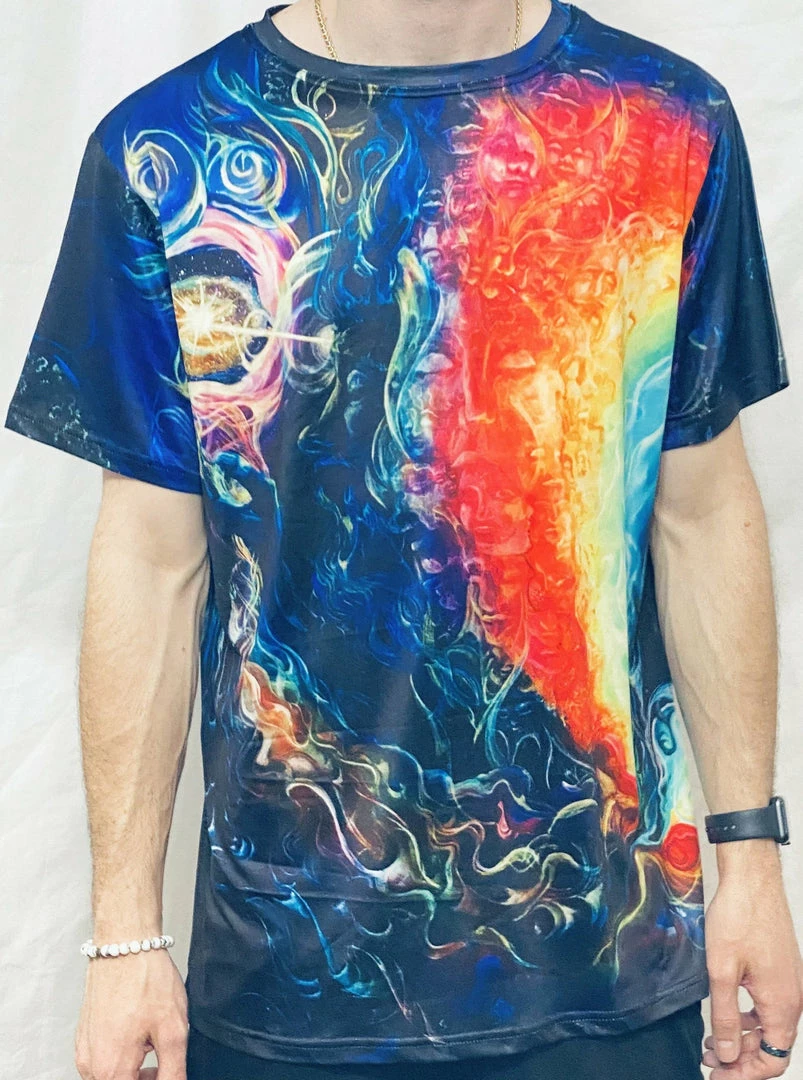 The Headspace Men Silver Arrow Art - The Observer - T-SHIRT - Limited Edition Of 111 3 The Headspace Men Silver Arrow Art - The Observer - T-SHIRT - Limited Edition Of 111