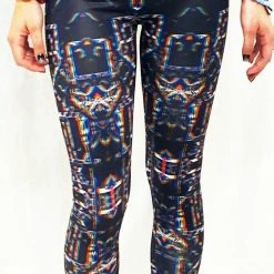 The Headspace Women Daniel W. Prust - Rainbow Grid - Active Leggings - Limited Edition Of 111