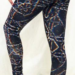 The Headspace Women Daniel W. Prust - Rainbow Grid - Active Leggings - Limited Edition Of 111