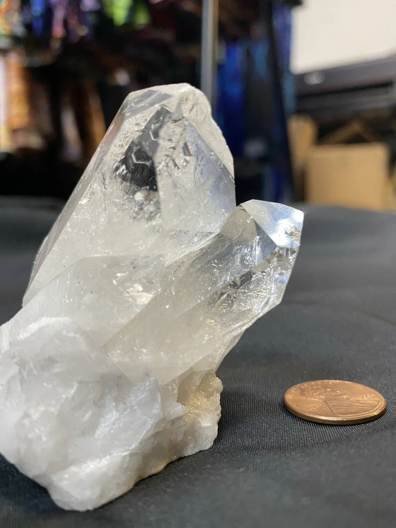 Quartz Crystal (Raw) Clusters/Points - Large 4 Quartz Crystal (Raw) Clusters/Points - Large