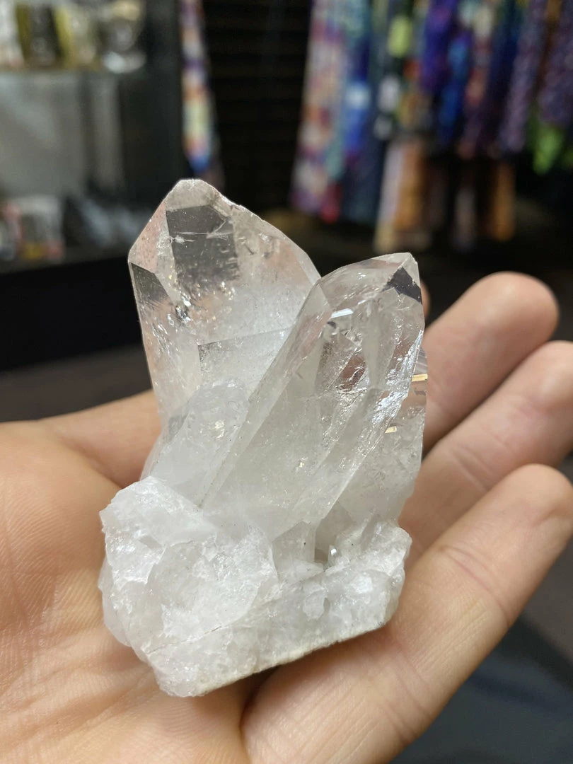 Quartz Crystal (Raw) Clusters/Points - Large 3 Quartz Crystal (Raw) Clusters/Points - Large