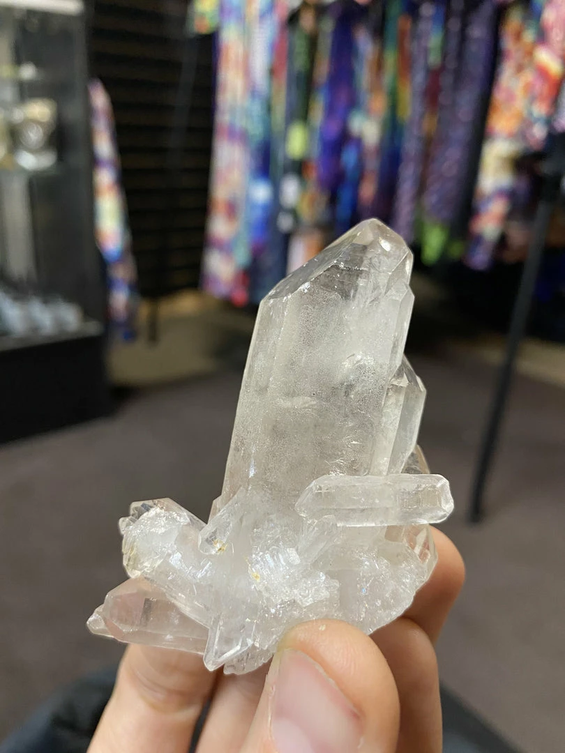 Quartz Crystal (Raw) Clusters/Points - Large 4 Quartz Crystal (Raw) Clusters/Points - Large