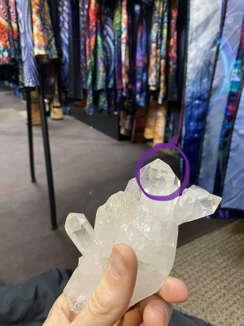 Quartz Crystal (Raw) Clusters/Points - Large 4 Quartz Crystal (Raw) Clusters/Points - Large