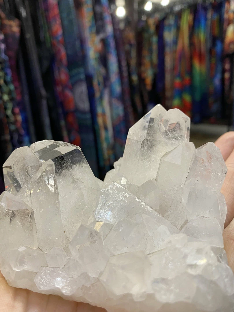 Crystal / Gemstone Clearance Quartz Crystal (Raw) Clusters/Points - Large 4 Crystal / Gemstone Clearance Quartz Crystal (Raw) Clusters/Points - Large