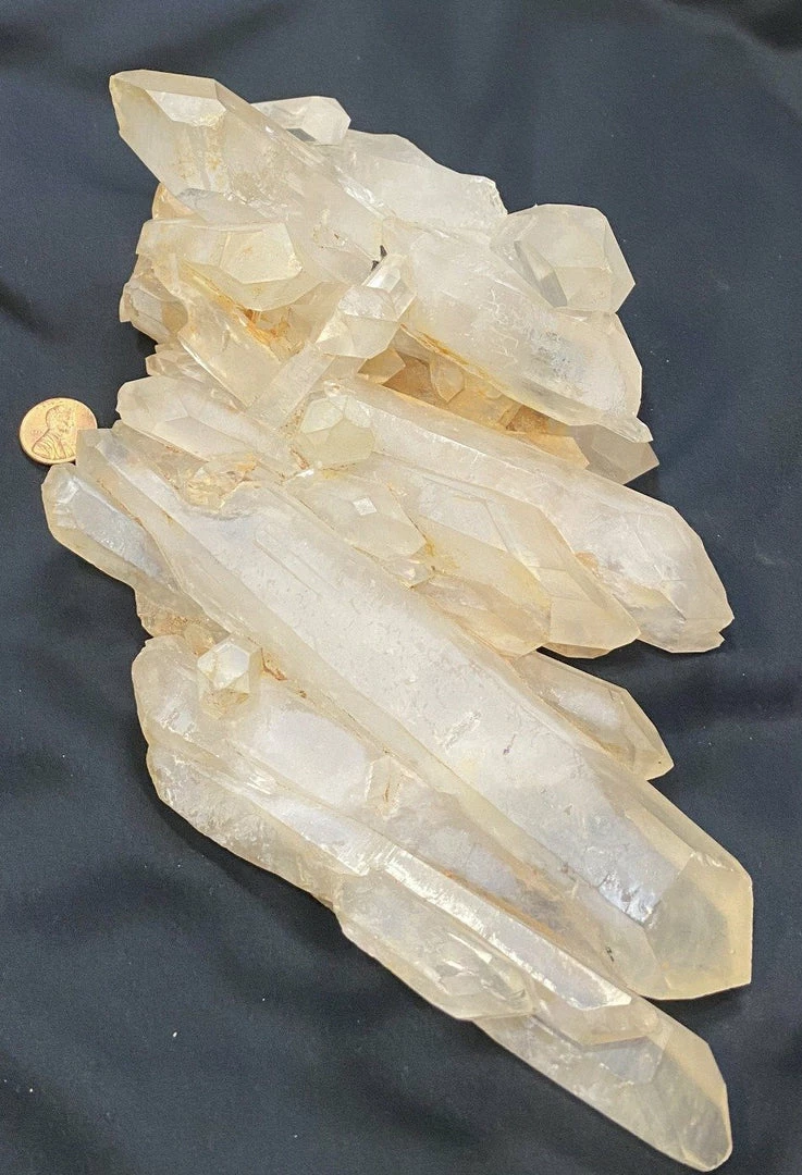 Quartz Crystal (Raw) Clusters/Points - Large 3 Quartz Crystal (Raw) Clusters/Points - Large