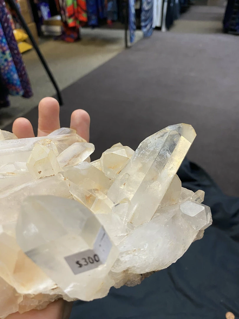 Quartz Crystal (Raw) Clusters/Points - Large 4 Quartz Crystal (Raw) Clusters/Points - Large