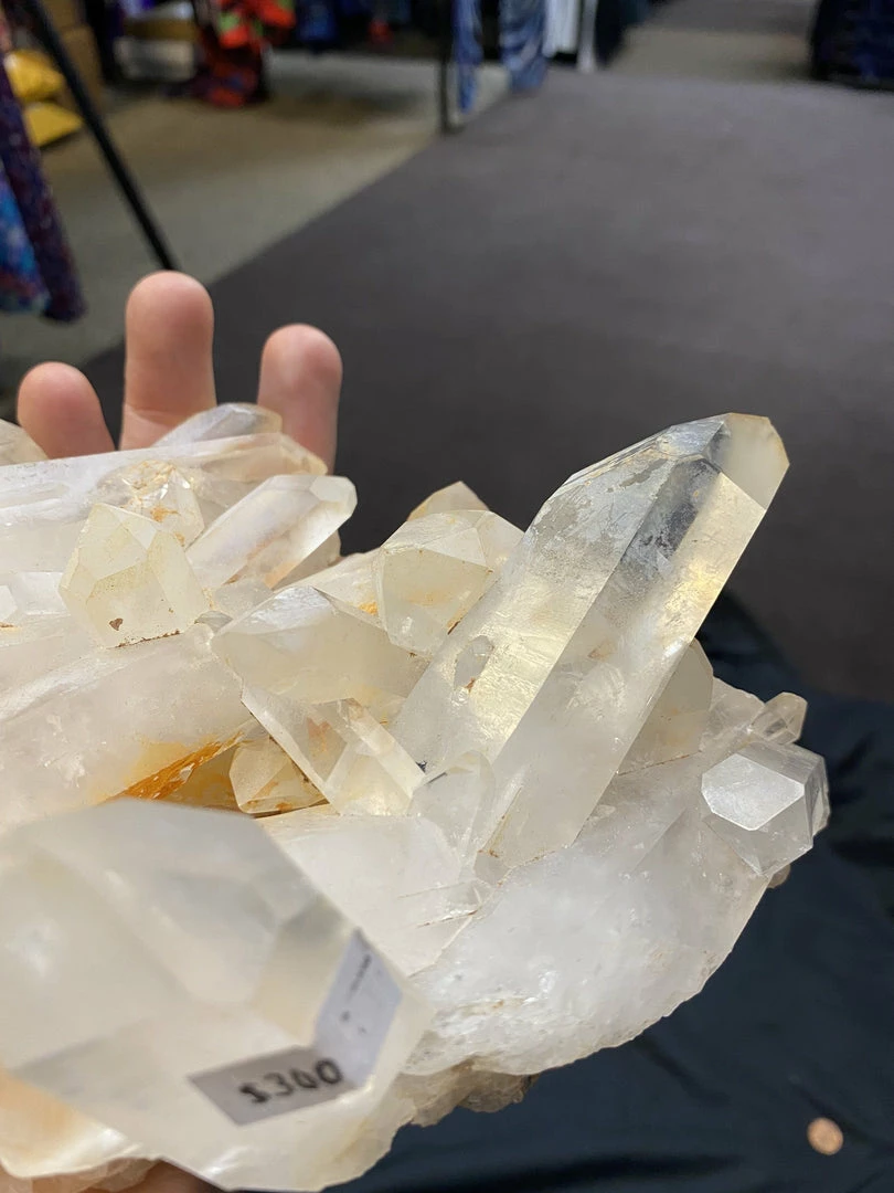 Quartz Crystal (Raw) Clusters/Points - Large 5 Quartz Crystal (Raw) Clusters/Points - Large