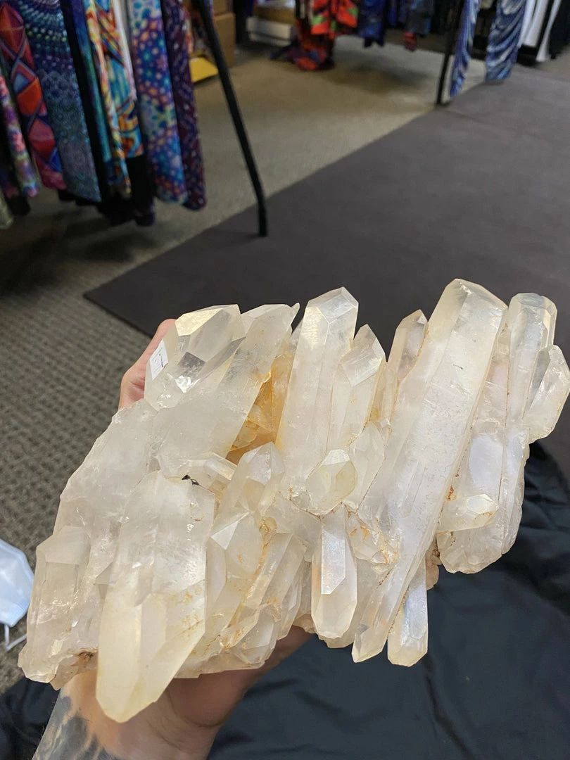 Quartz Crystal (Raw) Clusters/Points - Large 6 Quartz Crystal (Raw) Clusters/Points - Large