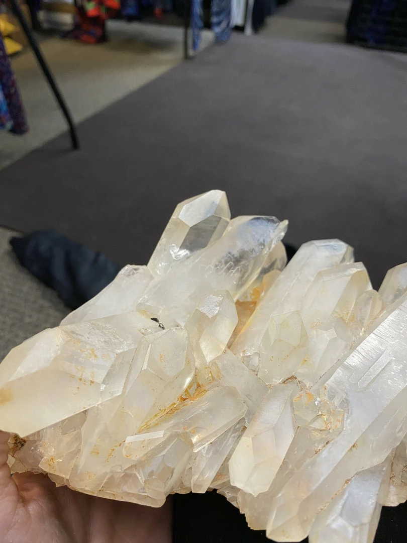 Quartz Crystal (Raw) Clusters/Points - Large 8 Quartz Crystal (Raw) Clusters/Points - Large