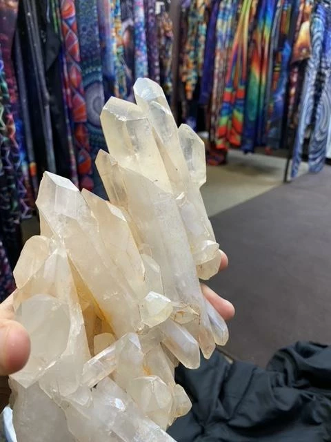 Quartz Crystal (Raw) Clusters/Points - Large 12 Quartz Crystal (Raw) Clusters/Points - Large