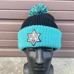 The Headspace Men Knitted Beanie - Teal