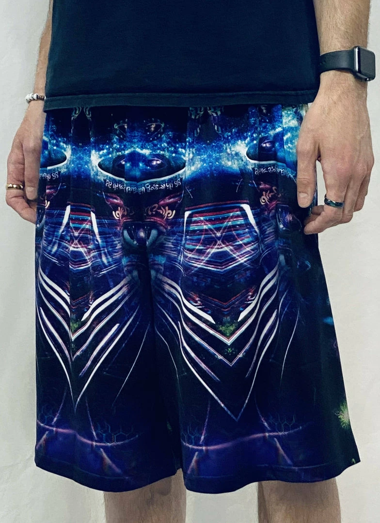The Headspace Hakan Hisim - Divine Moment Of Truth Gym Shorts - Limited Edition Of 111 3 The Headspace Hakan Hisim - Divine Moment Of Truth Gym Shorts - Limited Edition Of 111