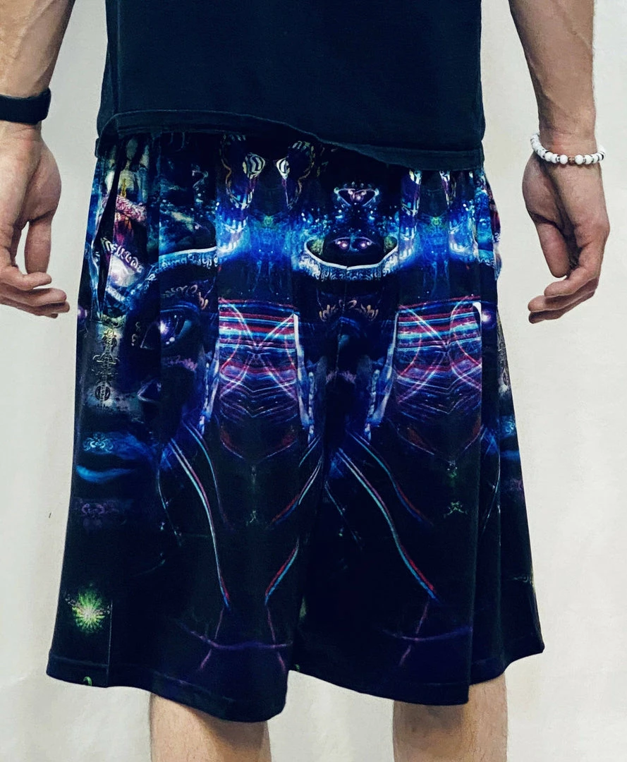 The Headspace Hakan Hisim - Divine Moment Of Truth Gym Shorts - Limited Edition Of 111 6 The Headspace Hakan Hisim - Divine Moment Of Truth Gym Shorts - Limited Edition Of 111