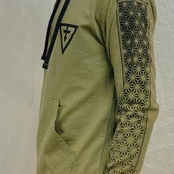 First Earth - Asanoha Hoodie - Green Men