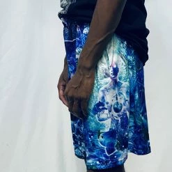 The Headspace Men Cameron Gray - "Observers Of The Sky" - Gym Shorts - Limited Edition Of 111 8 The Headspace Men Cameron Gray -