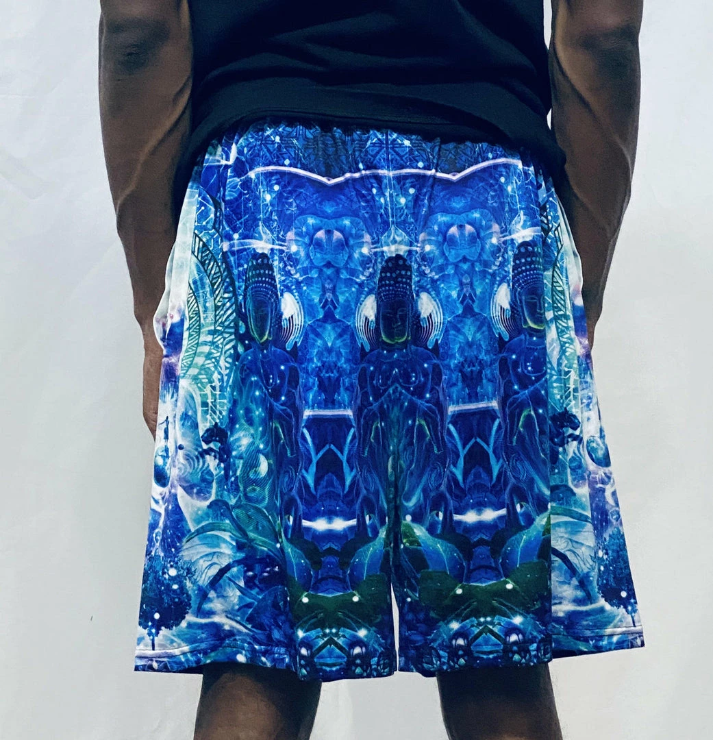 The Headspace Men Cameron Gray - "Observers Of The Sky" - Gym Shorts - Limited Edition Of 111 6 The Headspace Men Cameron Gray - "Observers Of The Sky" - Gym Shorts - Limited Edition Of 111