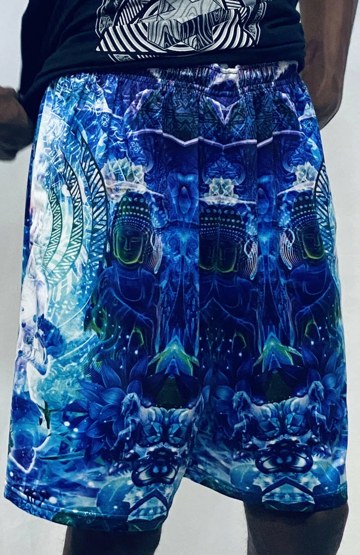 The Headspace Men Cameron Gray - "Observers Of The Sky" - Gym Shorts - Limited Edition Of 111 3 The Headspace Men Cameron Gray - "Observers Of The Sky" - Gym Shorts - Limited Edition Of 111