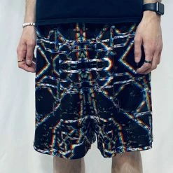 The Headspace Men Daniel W. Prust - Rainbow Grid - Gym Shorts - Limited Edition Of 111