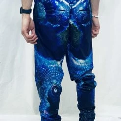 The Headspace Limited Edition Of 111 - Cameron Gray - Gratitude For The Earth And Sky Joggers (with Pocket Zippers)