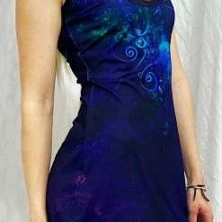 The Headspace Women Cameron Gray - "Jungle Night Sky" - Dress - Limited Edition Of 111
