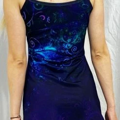 The Headspace Women Cameron Gray - "Jungle Night Sky" - Dress - Limited Edition Of 111