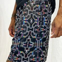 The Headspace Hakan Hisim - Prismatic Grid - Gym Shorts - Limited Edition Of 111