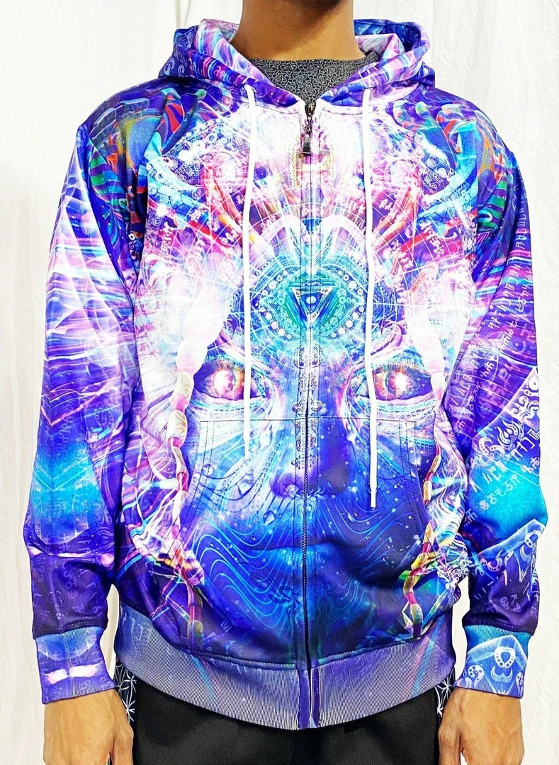 The Headspace Men Hakan Hisim - Gift Of Sothian Sight - Zip Up Hoodie - Limited Edition Of 33 4 The Headspace Men Hakan Hisim - Gift Of Sothian Sight - Zip Up Hoodie - Limited Edition Of 33