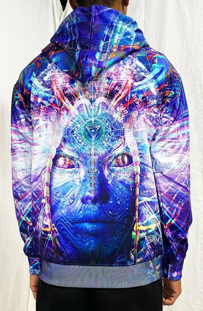 The Headspace Men Hakan Hisim - Gift Of Sothian Sight - Zip Up Hoodie - Limited Edition Of 33 3 The Headspace Men Hakan Hisim - Gift Of Sothian Sight - Zip Up Hoodie - Limited Edition Of 33