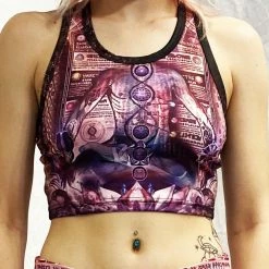 The Headspace Hakan Hisim - Toroidal Tantra - Women's Active Top - Limited Edition Of 111