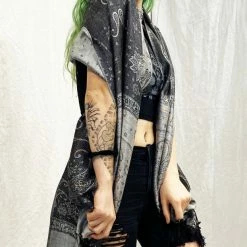 The Headspace Pashmina / Scarf / Shawl Pashmina - Rainbow - Silver