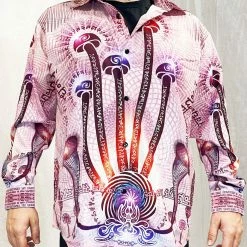 The Headspace Hakan Hisim - "Dreamtime Physics" - Sublimation LS Button Up 9 The Headspace Hakan Hisim -