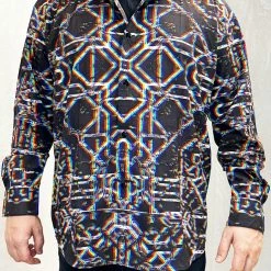 The Headspace Daniel W. Prust - "Rainbow Grid" - Sublimation LS Button Up 9 The Headspace Daniel W. Prust -